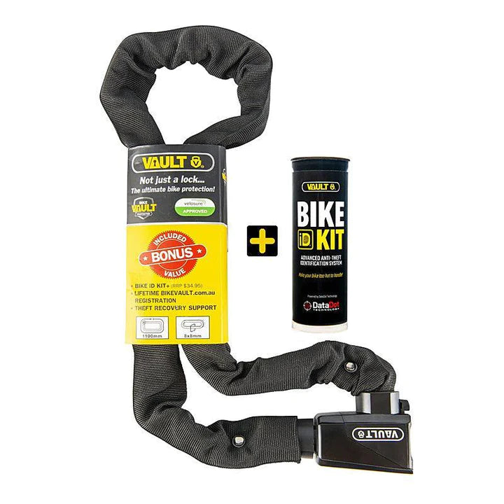 VAULT Chain Lock ET555XL + Bike ID kit