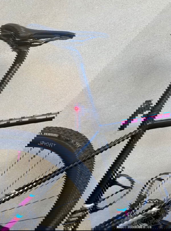 3D Printed Seat Post Mount for 27.2mm round seatpost for Garmin Varia - Sticky Bottle