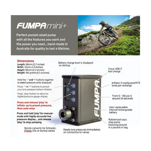 FUMPA mini + Bike Pump