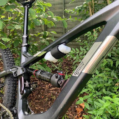 76 PROJECTS Micro Piggy on Bike Storage (stick on) - Sticky Bottle