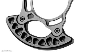 ABSOLUTE BLACK Oval Bash Guide Inc. Taco - Sticky Bottle