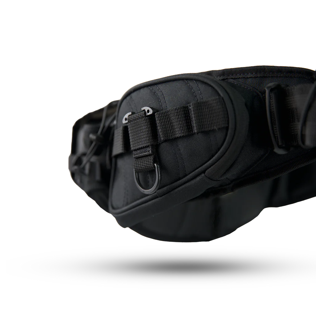 ALBEK Hip Pack Hip Hauler Covert Black - Sticky Bottle