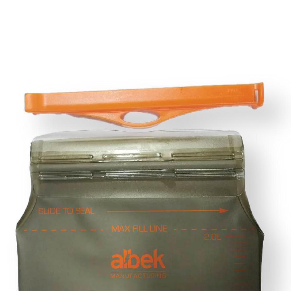 ALBEK Hydration Pack H2O Haul Bladder Covert Black - Sticky Bottle