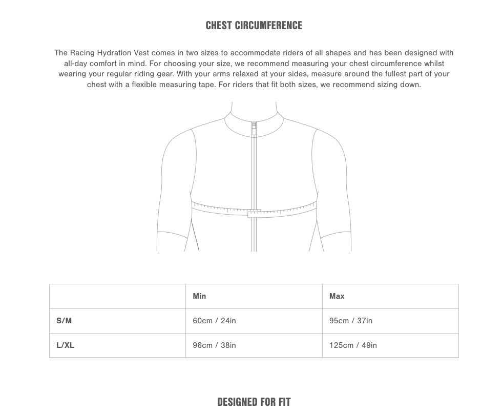 Apidura - Racing Hydration Vest - Sticky Bottle
