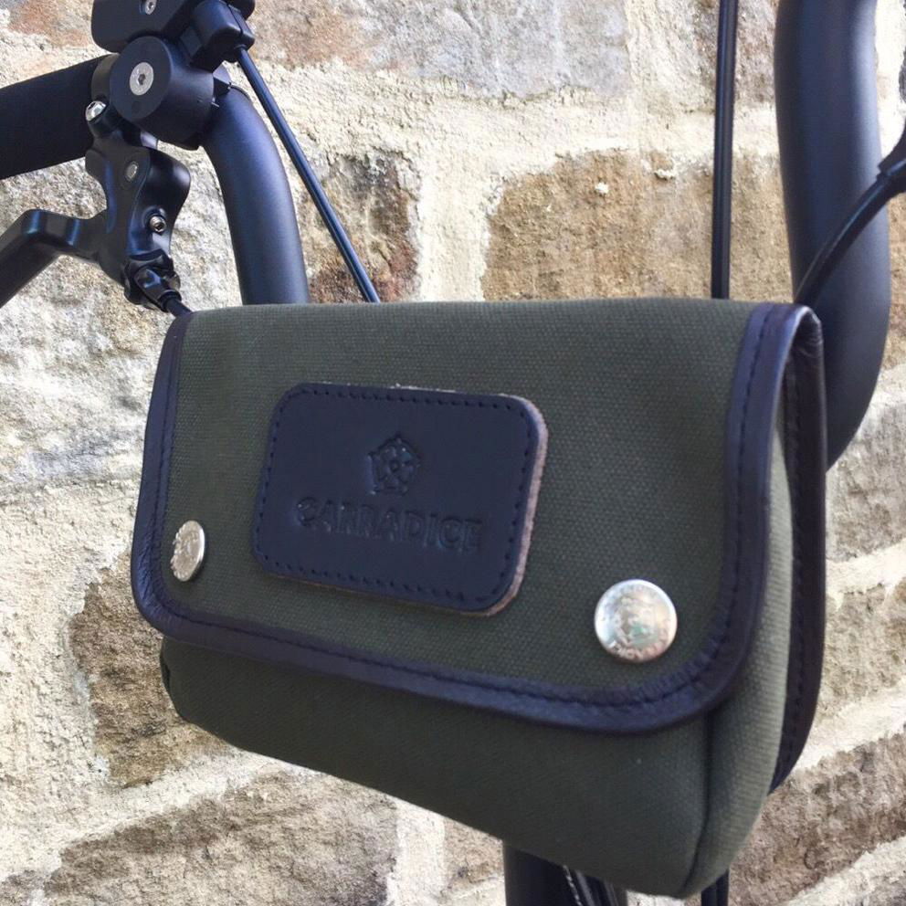 CARRADICE Bingley Small Handle Bag Green - Sticky Bottle