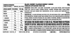 CLIF Shot Blok 60g Black Cherry (50g Caffeine) single - Sticky Bottle