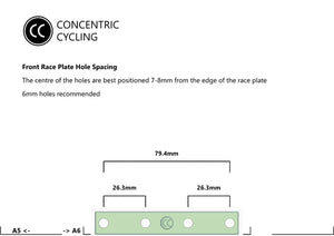 CC Front Race Plate Mount