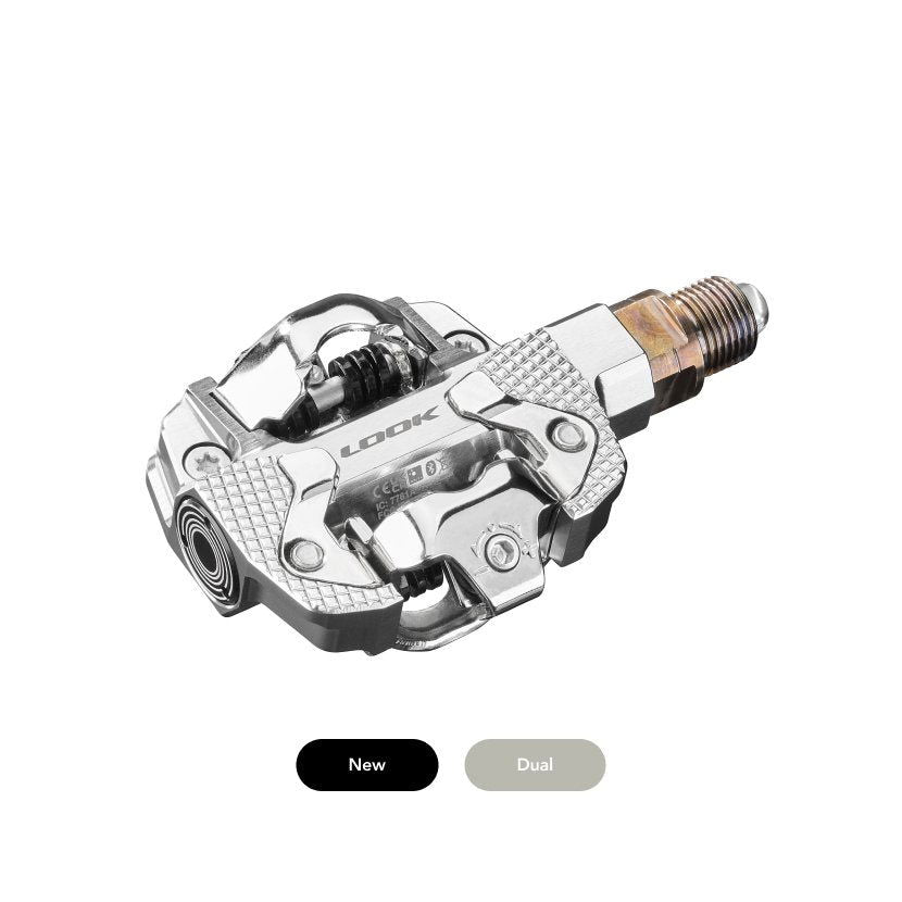LOOK X-Track Power Meter Pedals Dual Sided - Sticky Bottle