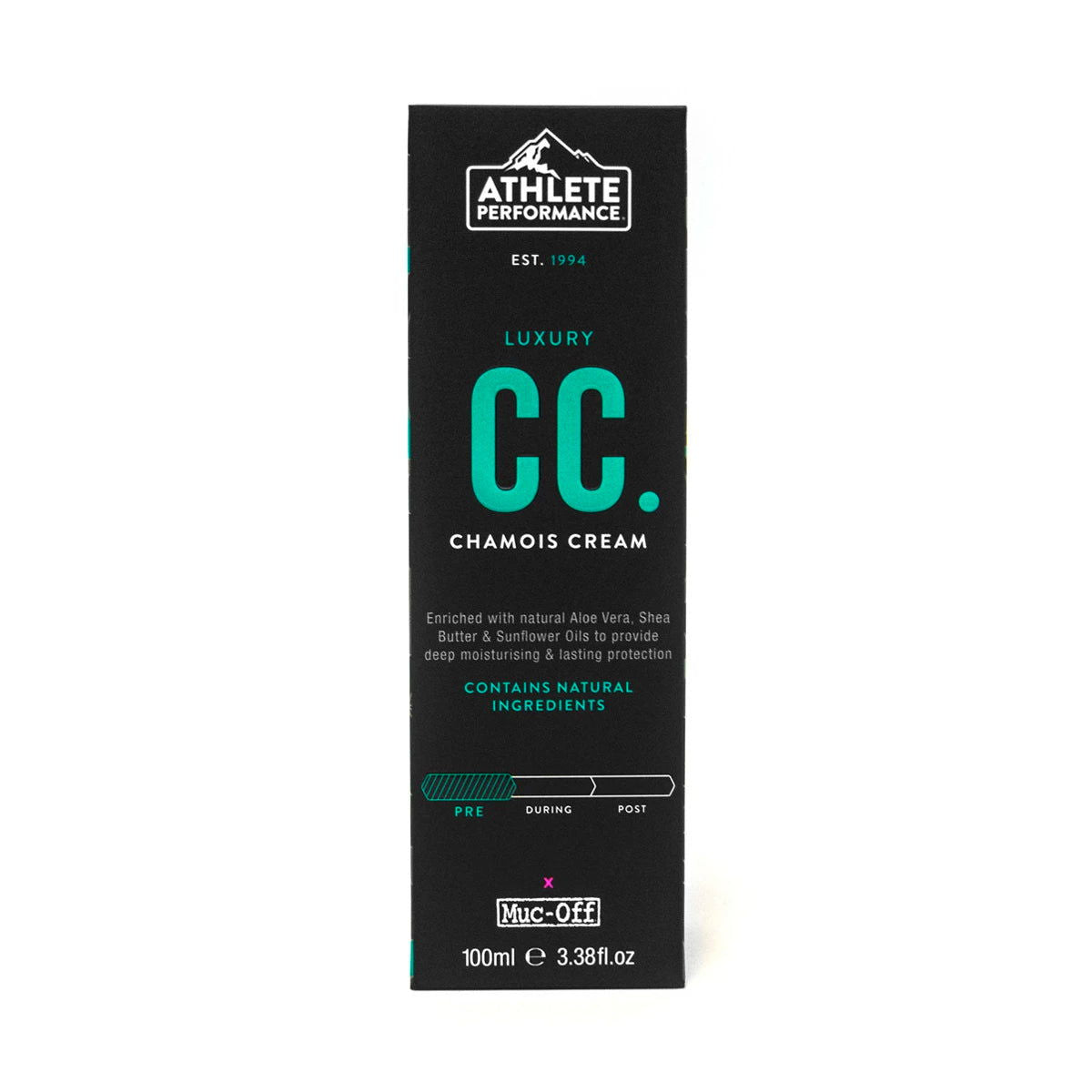 Muc-Off - Athlete Performance - Chamois Cream 100ML - Sticky Bottle