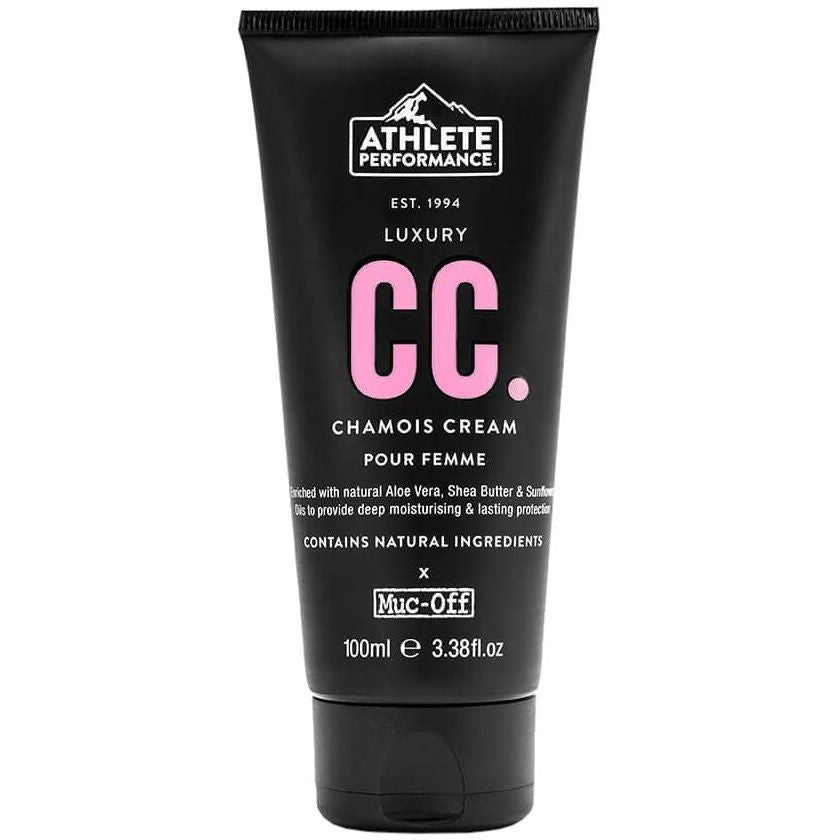 Muc-Off - Athlete Performance Ladies Chamois Cream 100ml - Sticky Bottle