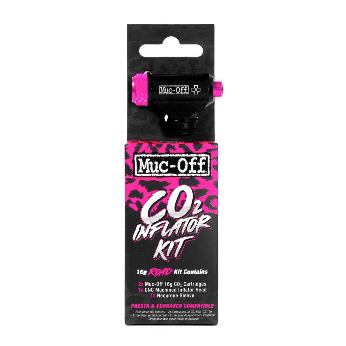 Muc-Off - CO2 Inflator Kit - 16g Road - Sticky Bottle