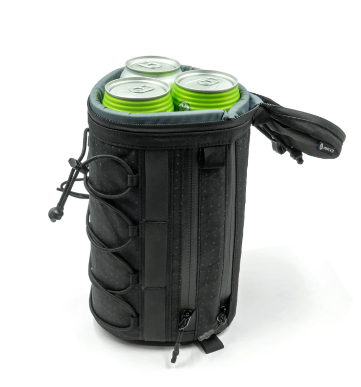 ORUCASE Smuggler XL Handlebar Bag - Black - Sticky Bottle