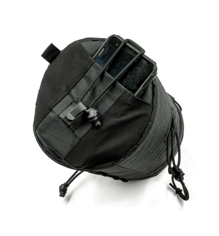 ORUCASE Smuggler XL Handlebar Bag - Black - Sticky Bottle