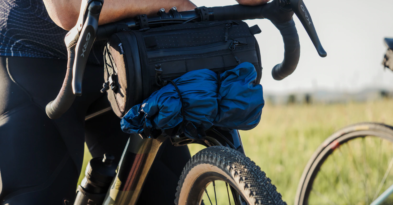 ORUCASE Smuggler XL Handlebar Bag - Black - Sticky Bottle