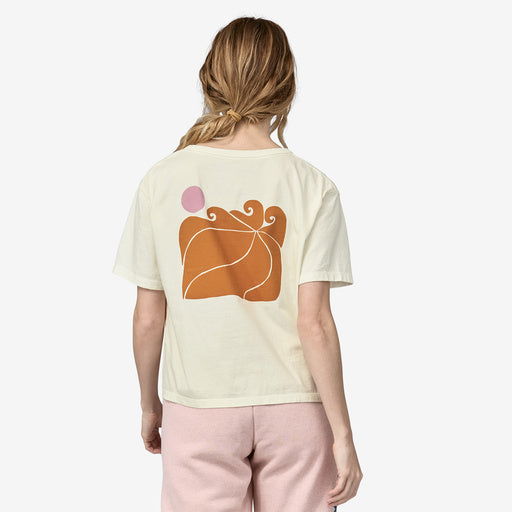 PATAGONIA W's Sunrise Rollers Organic Easy Cut Tee - Sticky Bottle