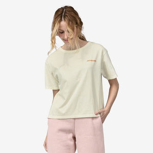 PATAGONIA W's Sunrise Rollers Organic Easy Cut Tee - Sticky Bottle