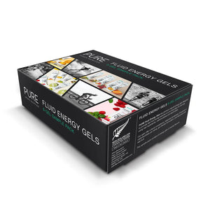 PURE Fluid Energy 8 Gel Sample Pack - Sticky Bottle