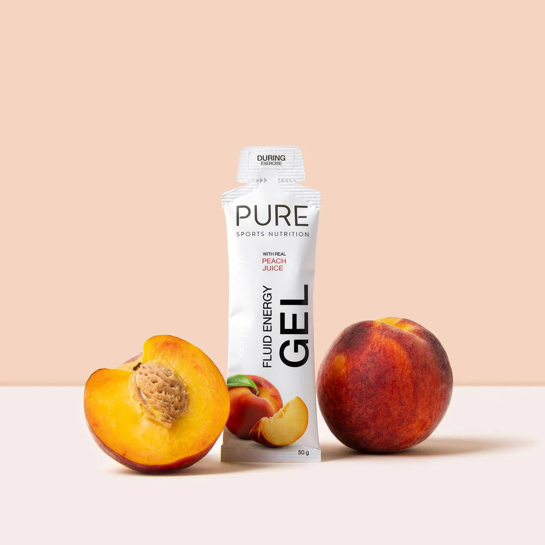 PURE Fluid Energy Gel 50g Peach single - Sticky Bottle