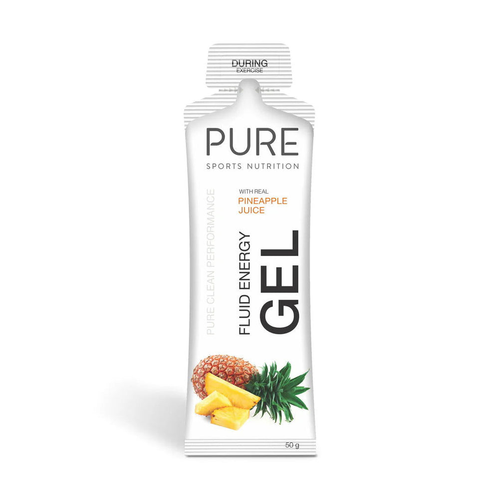 PURE Fluid Energy Gel 50g Pineapple single - Sticky Bottle