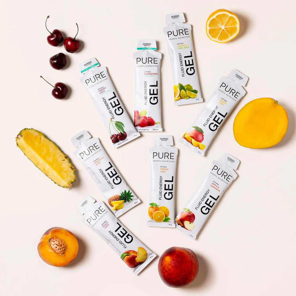 PURE Fluid Energy Gel 50g Mango single