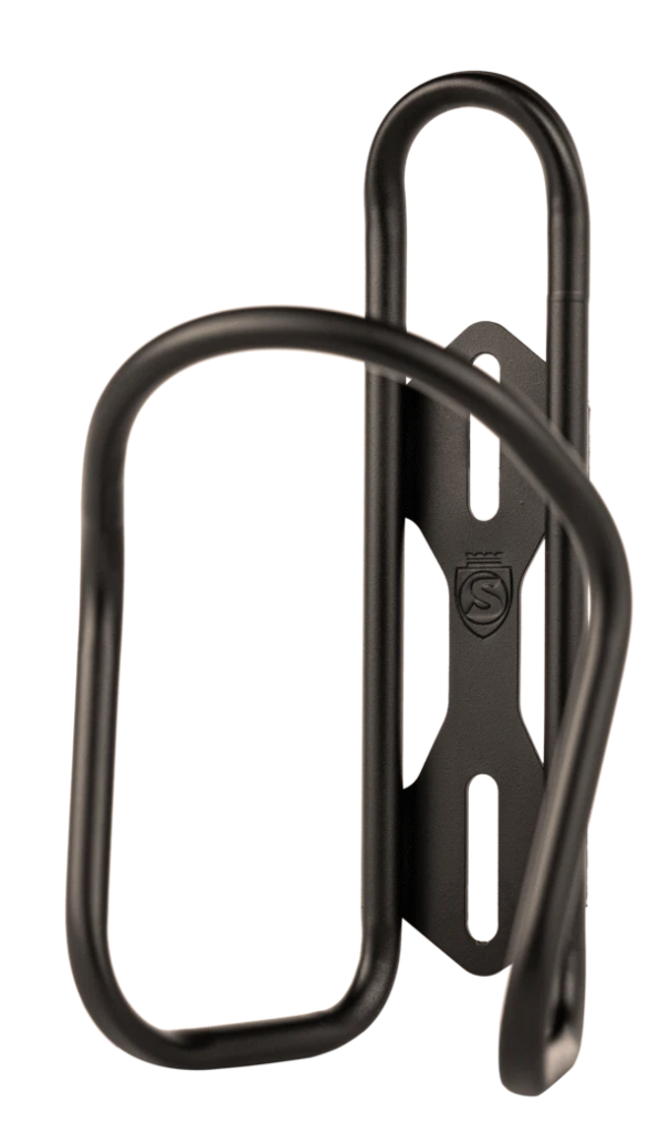 SILCA Bottle Cage_SICURO Ti Cerakote Black - Sticky Bottle