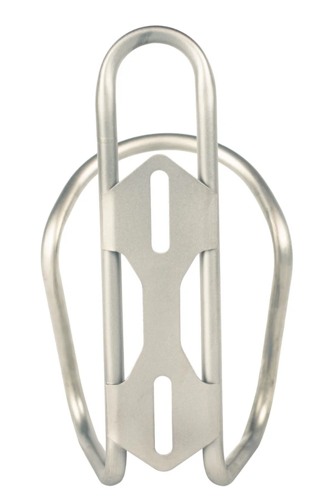 SILCA Sicuro Bottle Cage Titanium (V2) - Sticky Bottle
