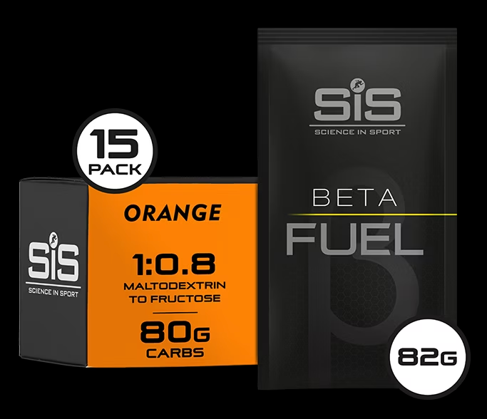 SIS BETA FUEL 80 Sachets 80gr Orange single - Sticky Bottle