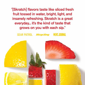 SKRATCH Sports Hydration Drink Mix 440g (20serves) - Sticky Bottle