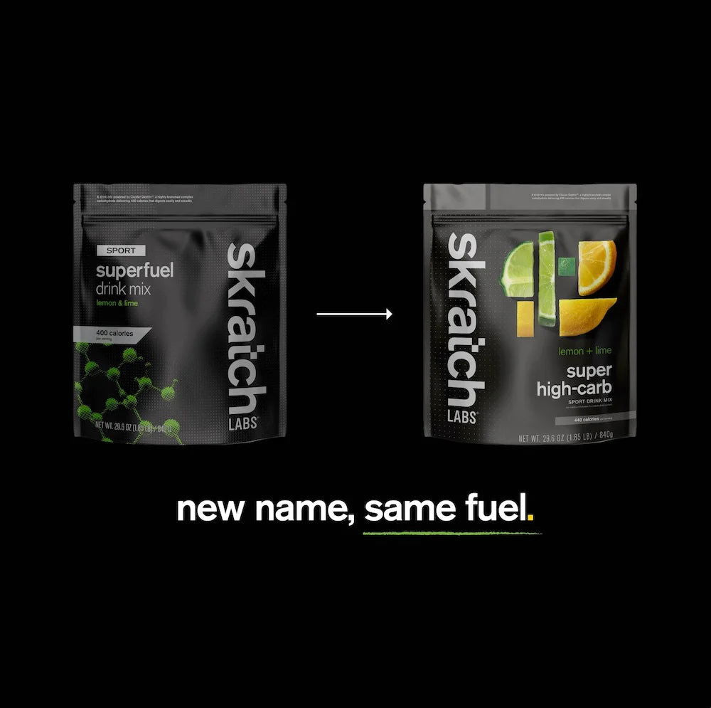 SKRATCH Super High Carb Drink Mix - Sticky Bottle