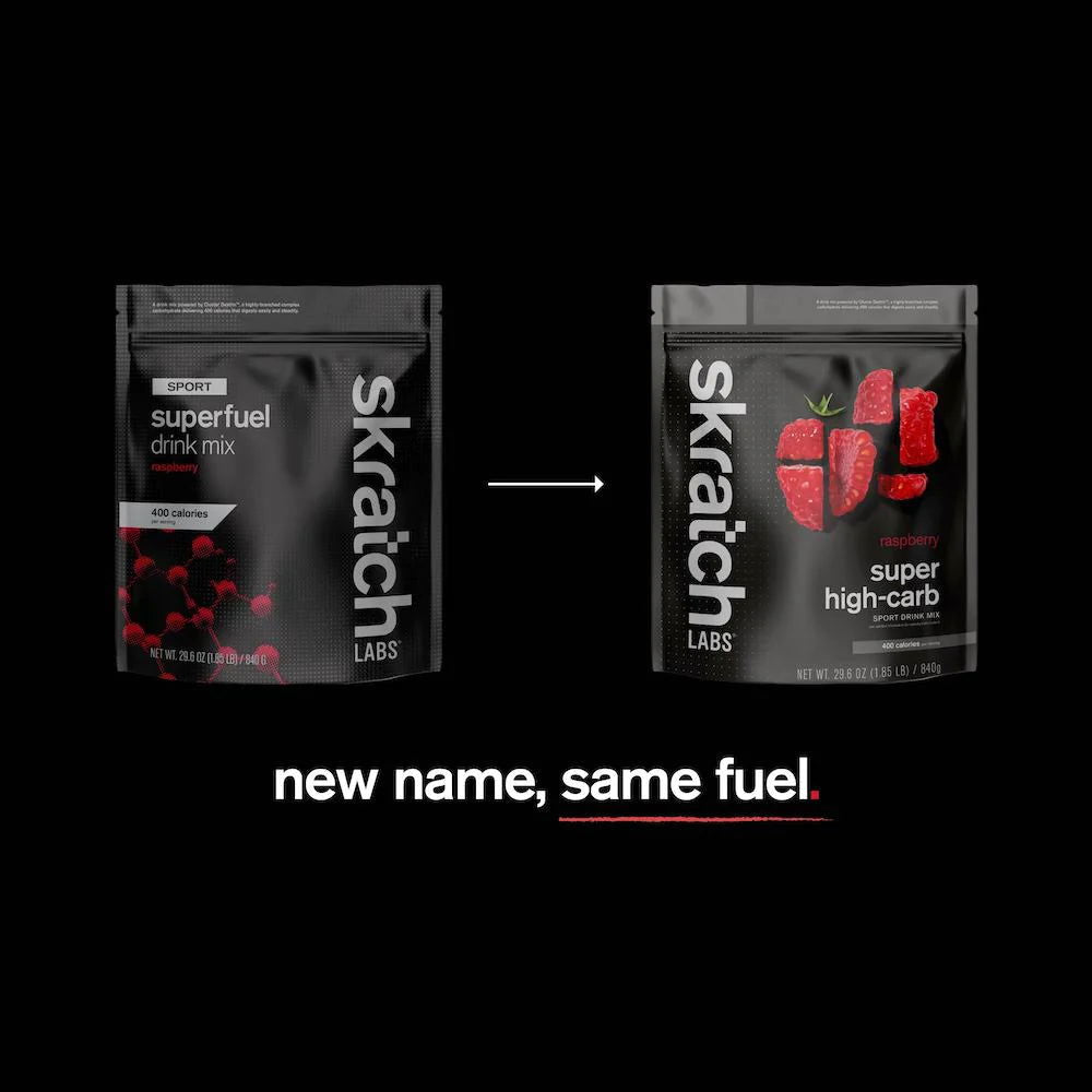SKRATCH Super High Carb Drink Mix - Sticky Bottle
