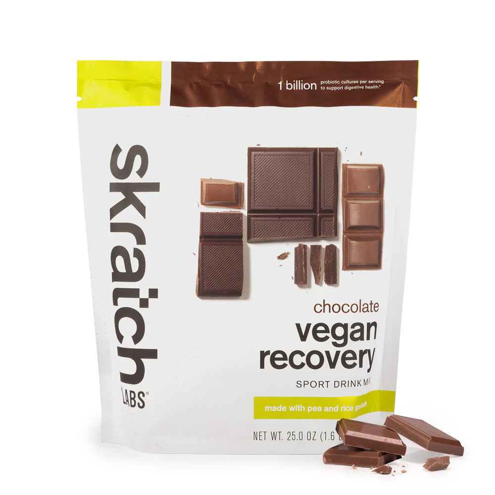 SKRATCH Vegan Sport Recovery Drink Mix 708g (12 serves) - Sticky Bottle