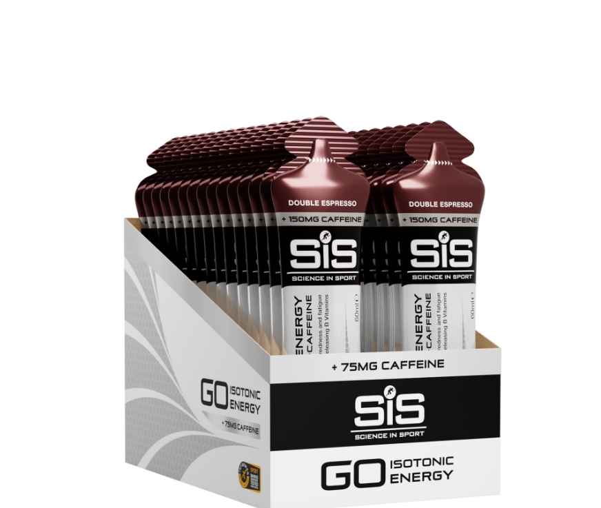 SIS Go Plus Caffeine Gel 60ml Double Espresso single