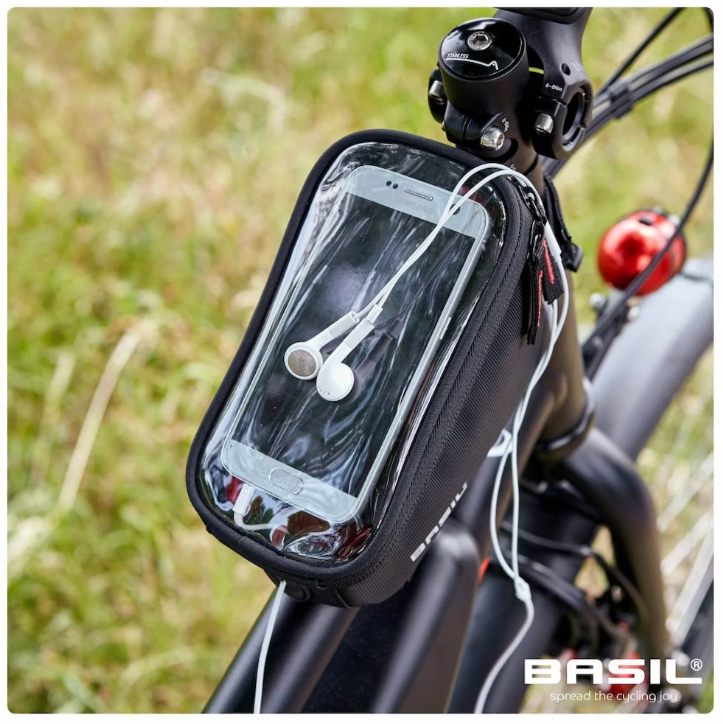 BASIL Sport Design Frame Bag 1 L Black (toptube)
