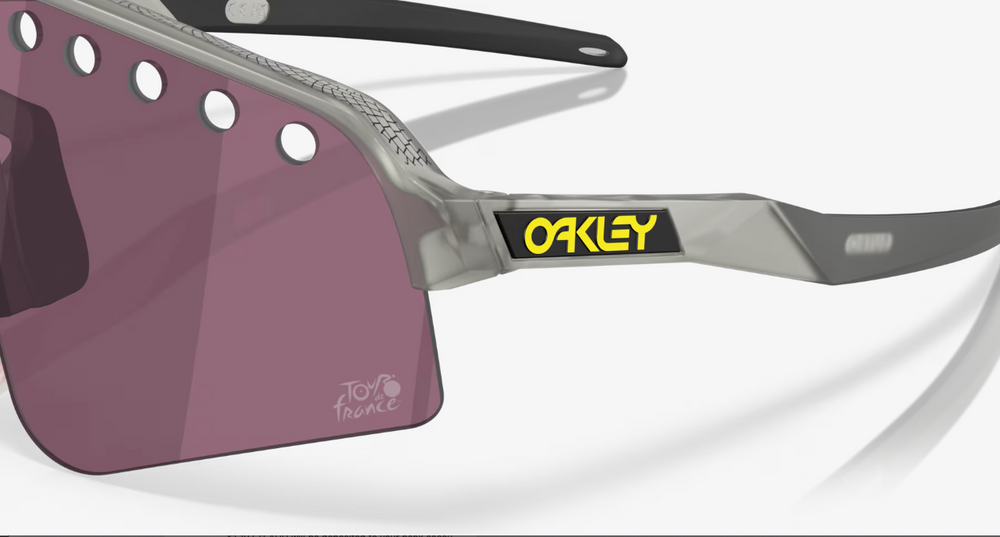 OAKLEY Sutro Lite Sweep (vented) 2025 TDF Matte Grey Ink w Prizm Road