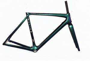 ALLIED ALFA ALLROAD Frameset Medium (54cm) Harlequin Green to Purple
