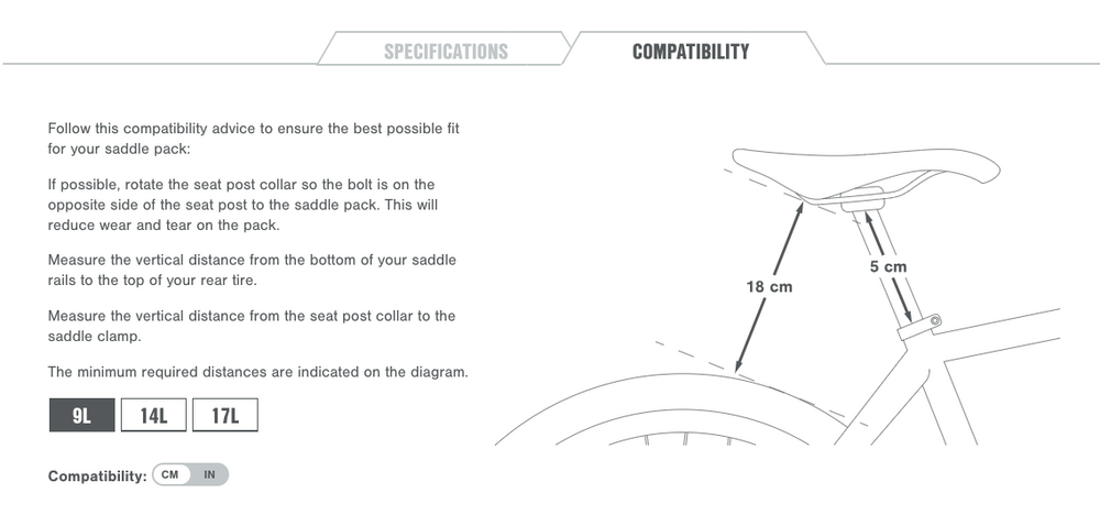 Apidura - Expedition Saddle Pack