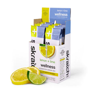 SKRATCH Wellness Hydration Drink Mix - 21g single serving 8 pack