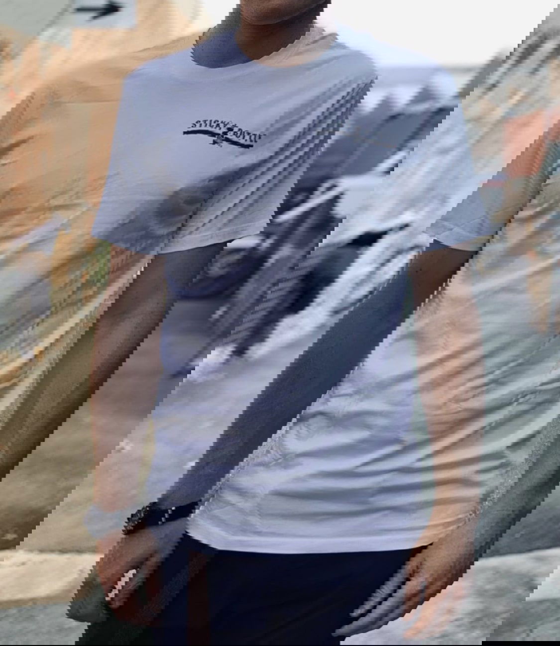 Sticky Bottle x Kentaro T-shirt - White - Sticky Bottle