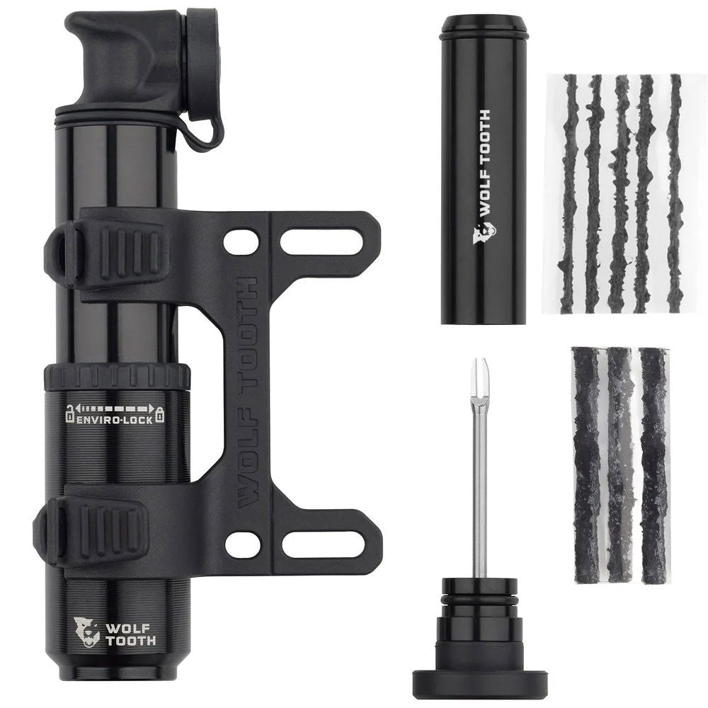 WOLF TOOTH ENCase Pump40 with Tire Plug Tool - Sticky Bottle