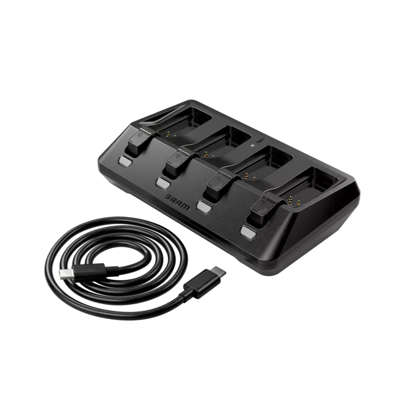 SRAM AXS Battery Charger 4-Ports incl USBC cord and base