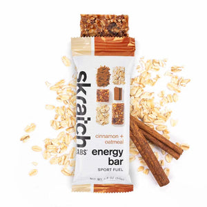 SKRATCH Energy Bar Sport Fuel 50gr Bar Cinnamon Oatmeal single