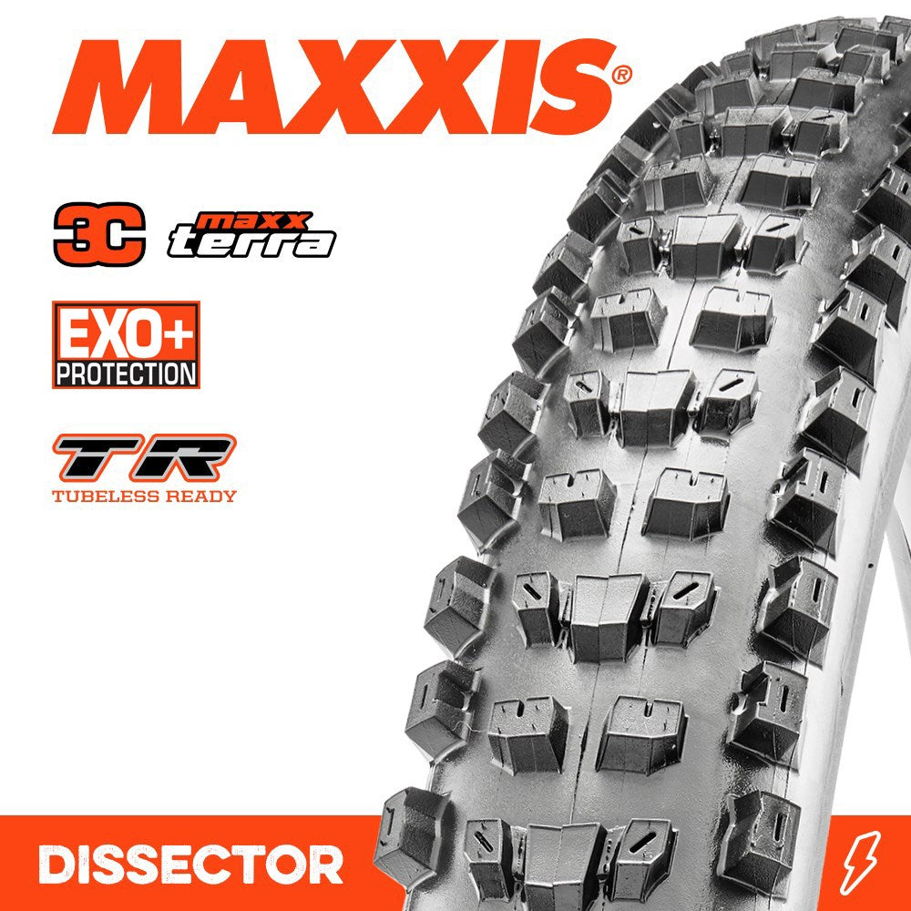 MAXXIS Dissector 27.5 x 2.6 3C Terra EXO+ TR Fold 120x2TPI